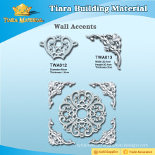 Exquisite decoration material pu 3D wall accents for interior design